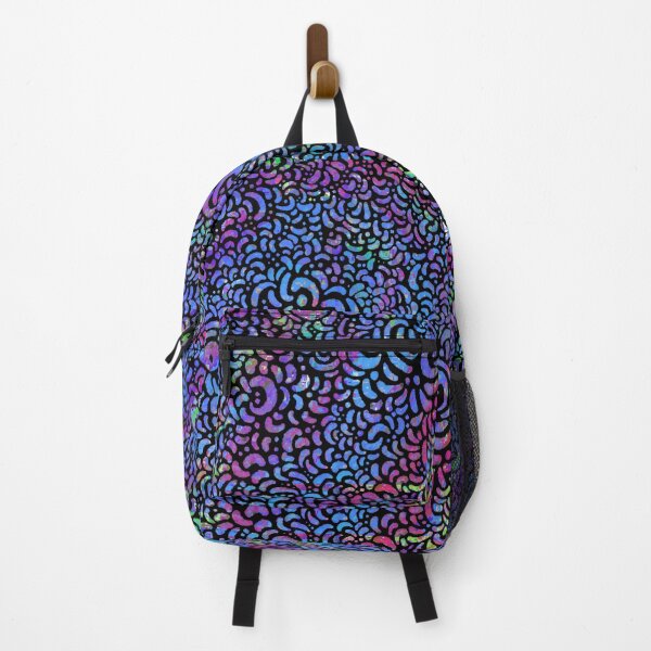 Item preview, purple wavy trippy pattern designed and sold by doveydotdraws.