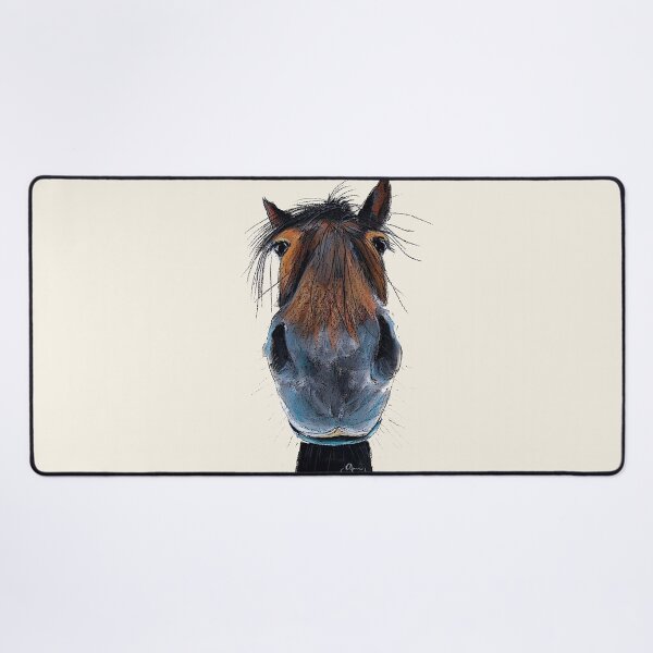 Vista previa del artículo con la obra «ESTAMPADO DE CABALLO 'FELIZ HARRY' POR SHiRLey MacARTHuR», diseñado y vendido por Shirley MacArthur Limited.
