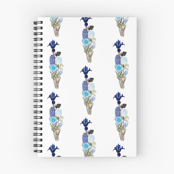 Item preview, Blue Poison Garden Flowers Watercolour  designed and sold by AmyStorybook.