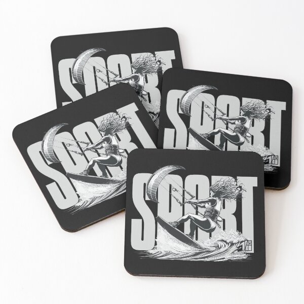 Item preview, SPORT - Kitesurfing - Kitesurfer -WOMEN - 2 designed and sold by ArtProjectShop.