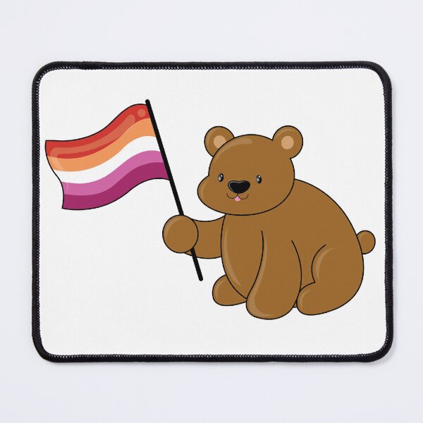 Item preview, Orgullo Oso (Bandera Lesbiana) designed and sold by Rustmm.