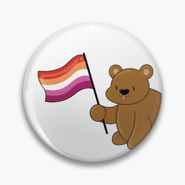 Item preview, Orgullo Oso (Bandera Lesbiana) designed and sold by Rustmm.