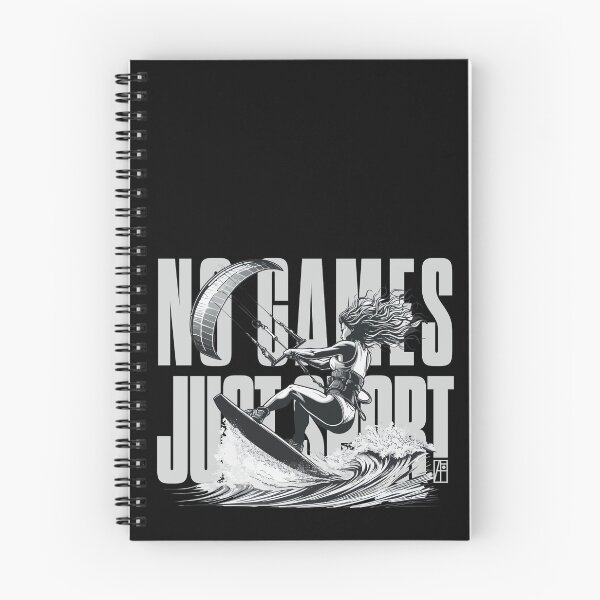 Item preview, NO GAMES JUST SPORT - Kitesurfing - Kitesurfer - WOMEN - 2 designed and sold by ArtProjectShop.