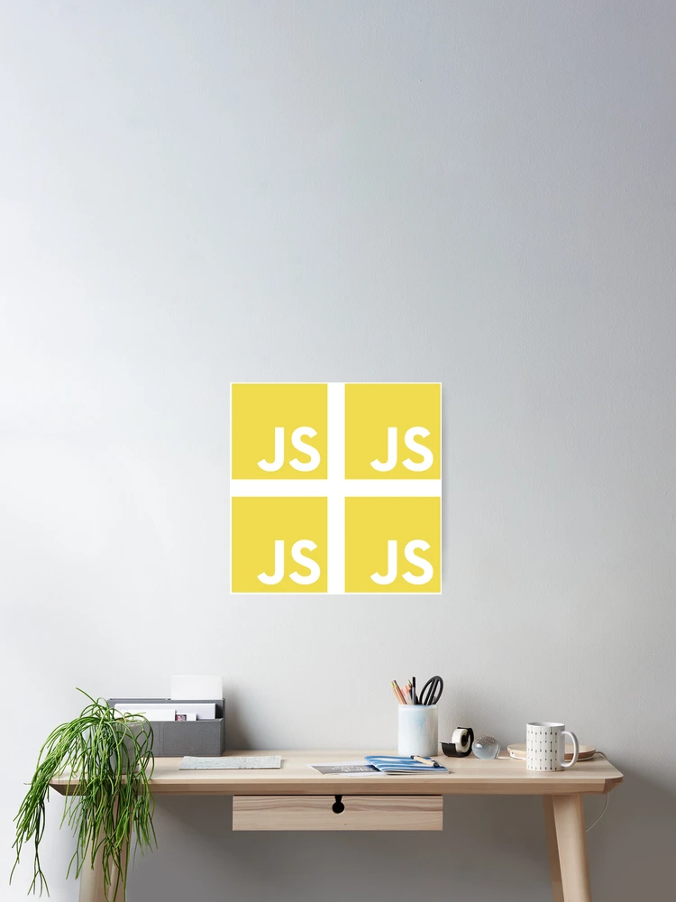 Thumbnail 2 of 3, Poster, JavaScript 4x designed and sold by GlassySteel.