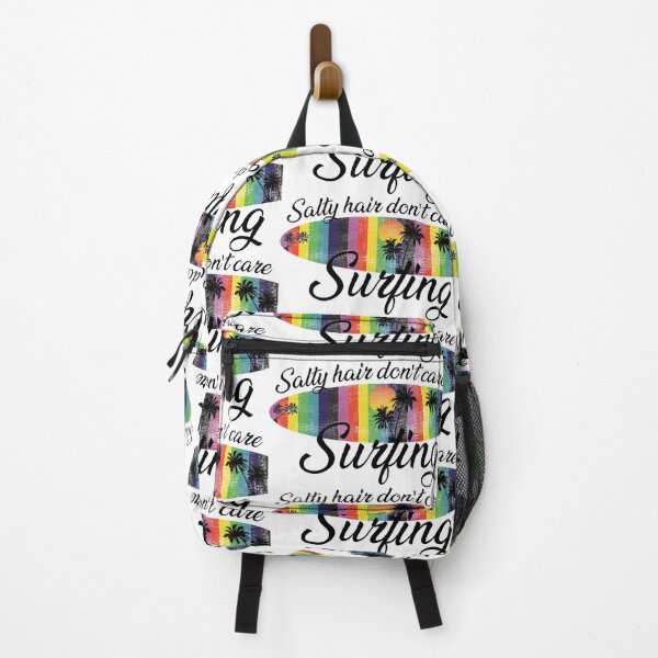 Item preview, Surfing Vibes - Salty hair don't care - Summer Beach Lovers Design designed and sold by Techflare.