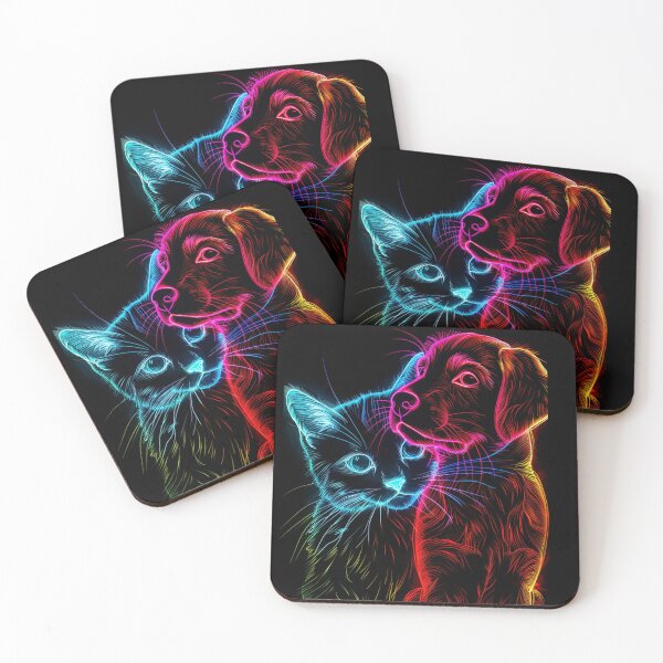 Item preview, Cat & dog friends designed and sold by Cris888.