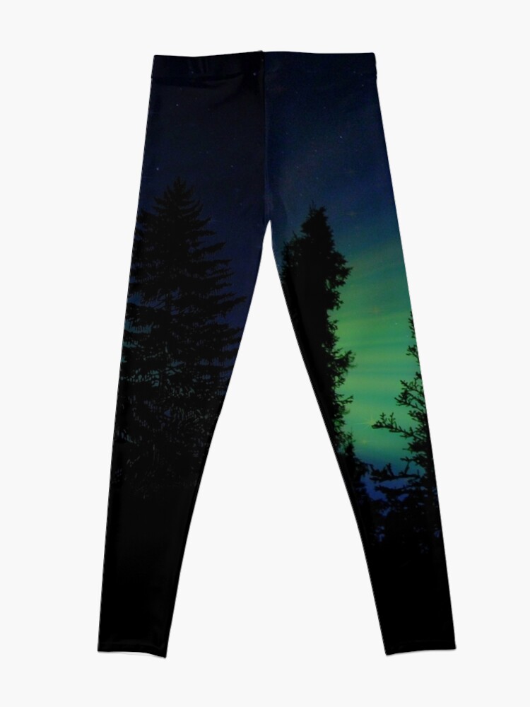 Alternate view of Moose with Northern Lights Leggings