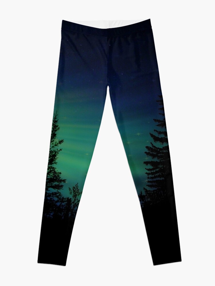Alternate view of Moose with Northern Lights Leggings