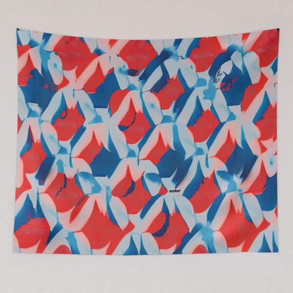Item preview, POP ART PATTERN OF RED, WHITE AND BLUE - dePace' designed and sold by mrpropcake.