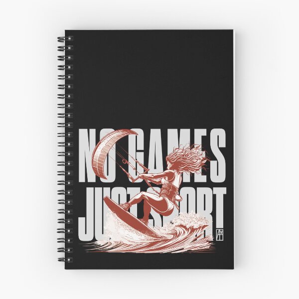 Item preview, NO GAMES JUST SPORT - Kitesurfing - Kitesurfer - WOMEN - 3 designed and sold by ArtProjectShop.