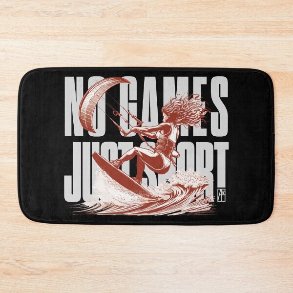 Item preview, NO GAMES JUST SPORT - Kitesurfing - Kitesurfer - WOMEN - 3 designed and sold by ArtProjectShop.