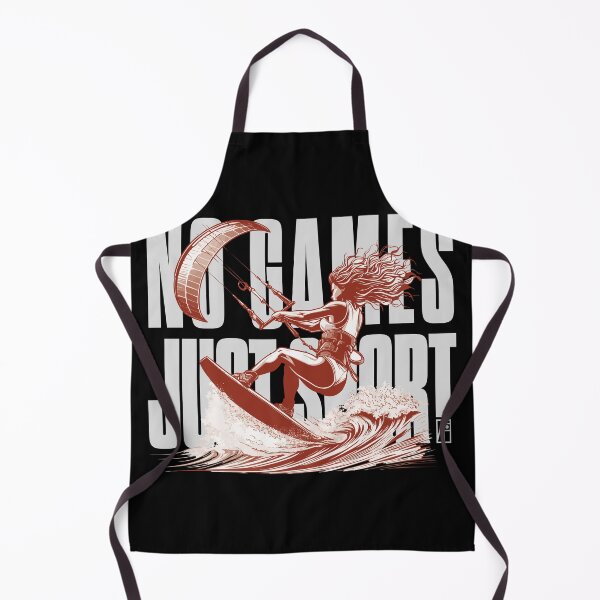 Item preview, NO GAMES JUST SPORT - Kitesurfing - Kitesurfer - WOMEN - 3 designed and sold by ArtProjectShop.