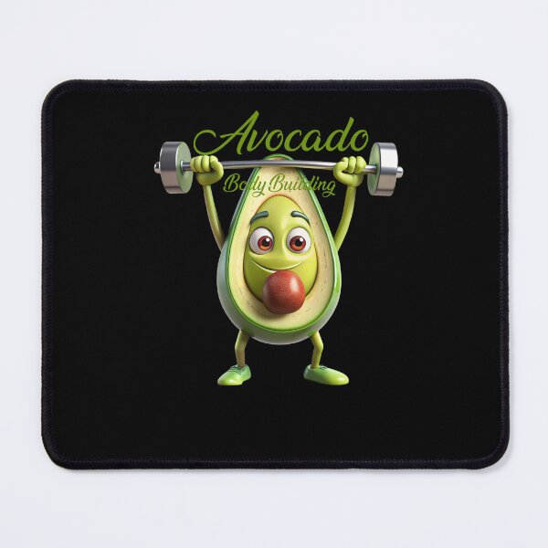 Item preview, Avocado Weightlifter - Fun and Fresh Avocado Body Building Designs for Everyone designed and sold by Techflare.