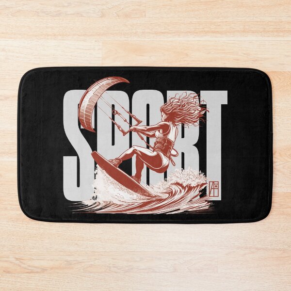 Item preview, SPORT - Kitesurfing - Kitesurfer - WOMEN - 4 designed and sold by ArtProjectShop.