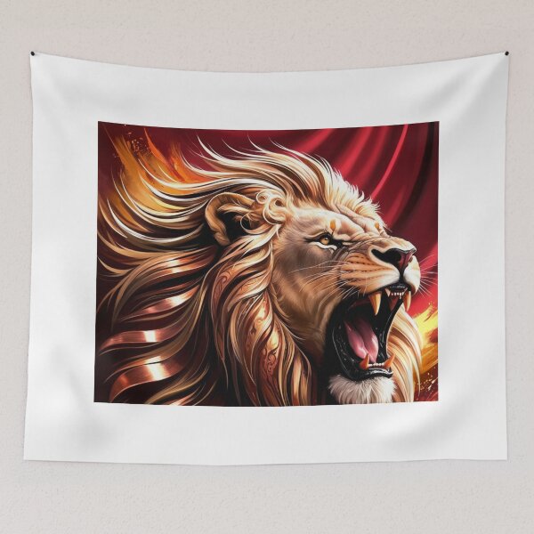 Item preview, Majestic Roar: Lion of Victory designed and sold by eprojetoas.