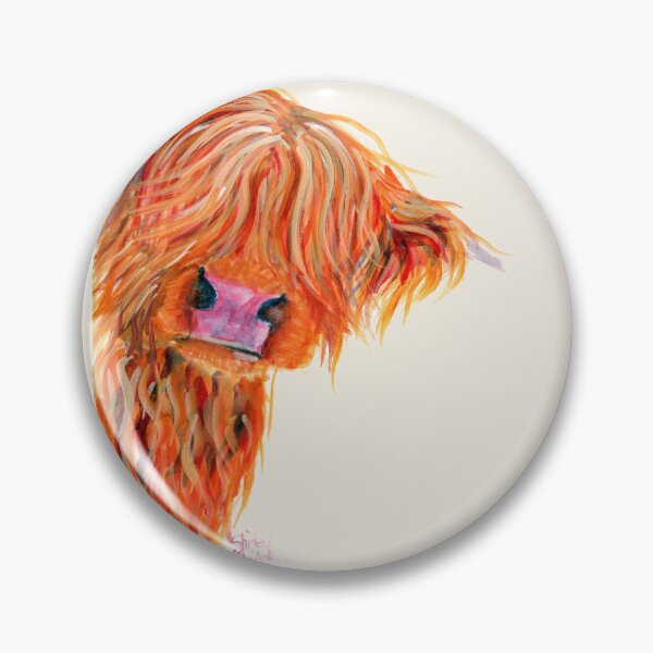 Item preview, HIGHLAND COW 'PEEKABOO' BY SHIRLEY MACARTHUR designed and sold by Shirley MacArthur Art.
