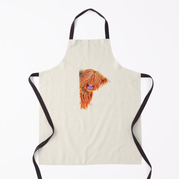 Item preview, HIGHLAND COW 'PEEKABOO' BY SHIRLEY MACARTHUR designed and sold by Shirley MacArthur Art.