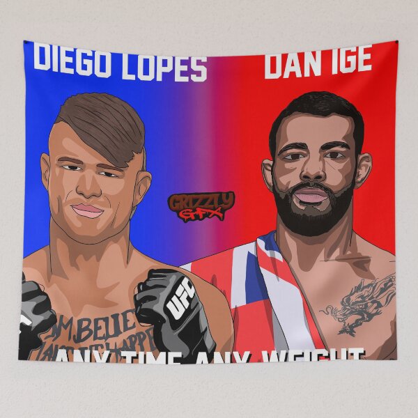 Item preview, Any Weight, Any Time: Diego Lopes vs. Dan Ige designed and sold by GrizzlyCollective.