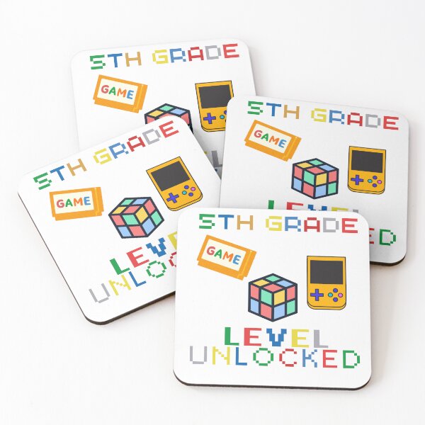 Item preview, Level Up 5th Grade Unlocked First Day of School  designed and sold by sumajouda.