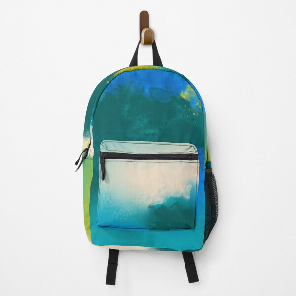 Item preview, Mirage - Green Blue Yellow White Abstract designed and sold by Joey Santiago.