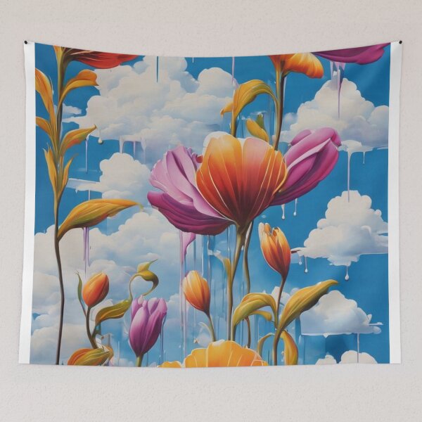 Item preview, Flowers & rain. designed and sold by tatty58.