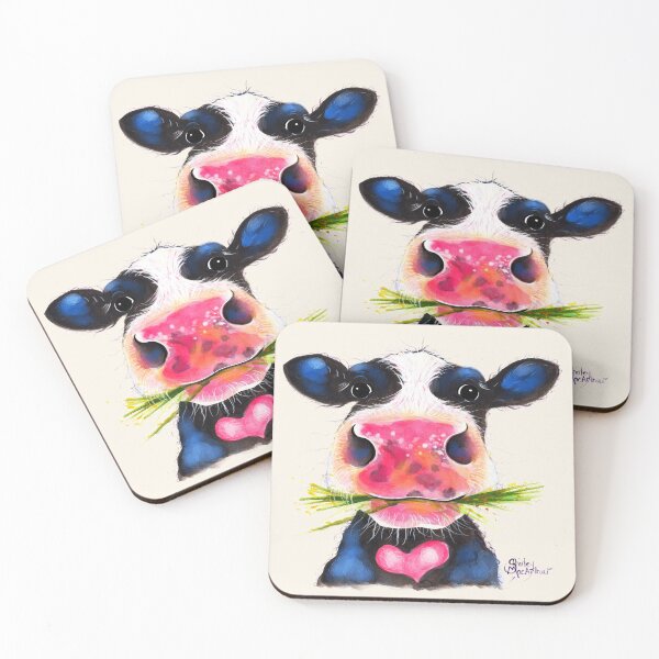Item preview, NOSEY COW PRiNT 'R' BY SHiRLeY MacARTHuR designed and sold by Shirley MacArthur Art.