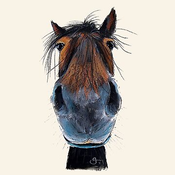 Artwork thumbnail, HORSE PRiNT 'HAPPY HARRY' BY SHiRLeY MacARTHuR by Shirley MacArthur Limited