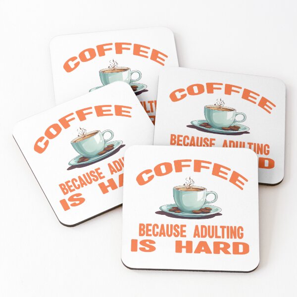 Item preview, Coffee, Because Adulting Is Hard designed and sold by 3Brew-Designs.