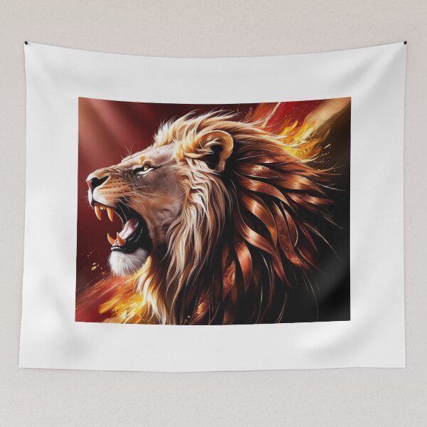 Item preview, Majestic Roar: Lion of Victory designed and sold by eprojetoas.