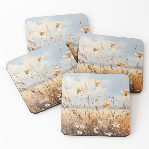 Item preview, Quaking Grass - Impasto Floral designed and sold by KootenayDesigns.