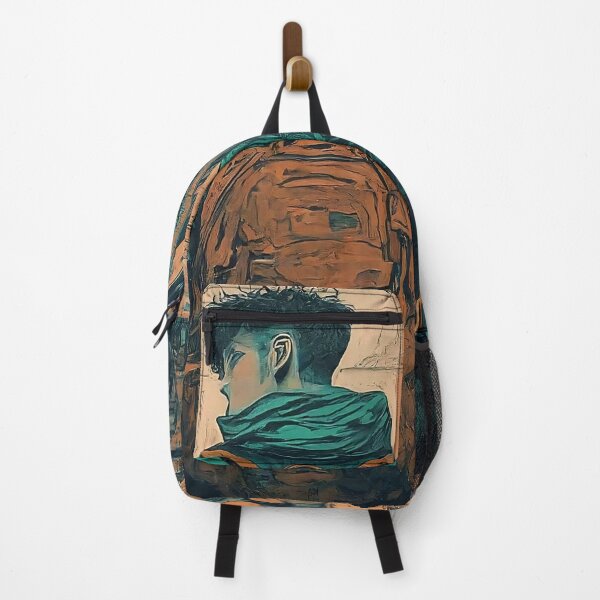 Item preview, A Man in japan city anime style carry a bag vintage tone designed and sold by HakunamatataTin.