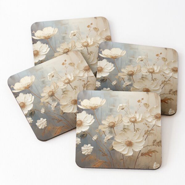 Item preview, Queen Anne's Lace - Impasto Floral designed and sold by KootenayDesigns.