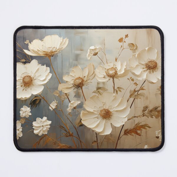 Item preview, Queen Anne's Lace - Impasto Floral designed and sold by KootenayDesigns.