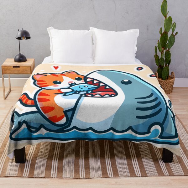 Item preview, cat feed shark designed and sold by aliraweb.
