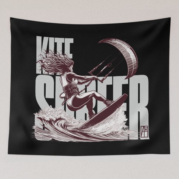 Item preview, SPORT - Kitesurfing - Kitesurfer -WOMEN - 6 designed and sold by ArtProjectShop.