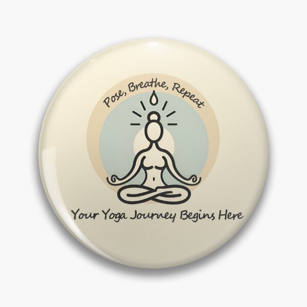 Item preview, Your Yoga Journey Begins Here designed and sold by MorrinaStyle.