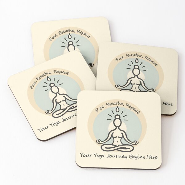 Item preview, Your Yoga Journey Begins Here designed and sold by MorrinaStyle.