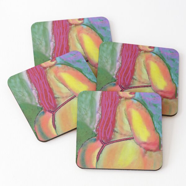 Item preview, Curvy young woman wearing a thong. designed and sold by pulchritude560.