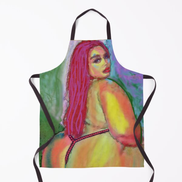 Item preview, Curvy young woman wearing a thong. designed and sold by pulchritude560.