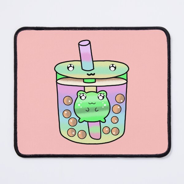 Item preview, Pink Kawaii cute boba tea lover designed and sold by Quacktails.