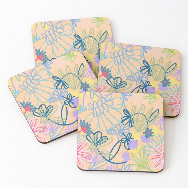 Item preview, theopical flowers designed and sold by Tenuveoilustra.