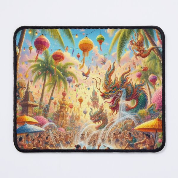 Item preview, Happy Songkran Day designed and sold by PloenThaiArts.