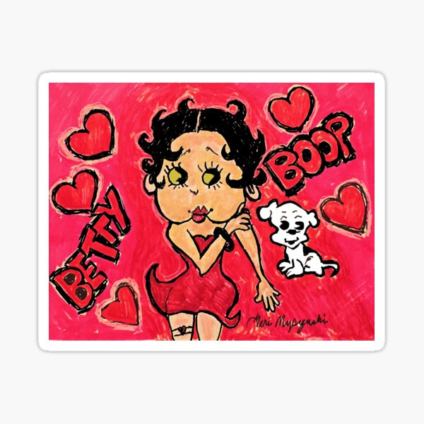 Item preview, Betty Boop and Pudgy designed and sold by RedBubbleHub25.