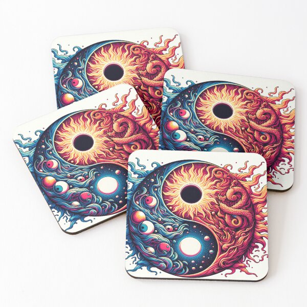 Item preview, Yin and Yang in the Universe: A Surrealist Dance designed and sold by 0penvimark.