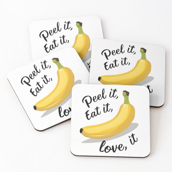Item preview, Peel it, Eat it, Love it - Funny Banana Design designed and sold by CALIMASHIRTS.