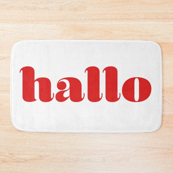 Item preview, Hallo, Say Hello Like a German  designed and sold by HappyPeeps.