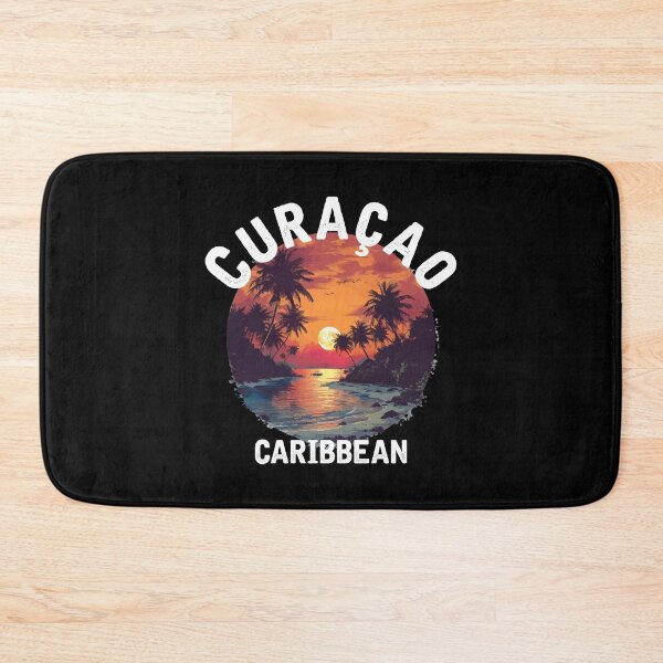 Item preview, Curacao - Caribbean (with White Lettering) designed and sold by VelvetRoom.