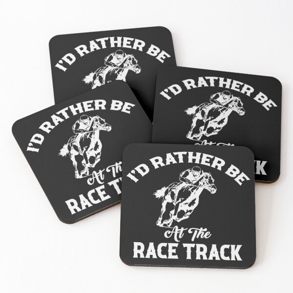 Item preview, Horse Racing Lover I'd Rather Be At The Race Track designed and sold by tmerchtrends.