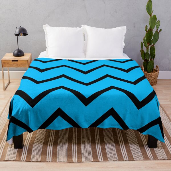 Item preview, Light Blue Zigzag Pattern and White Background designed and sold by Kpss2564.