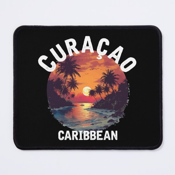 Item preview, Curacao - Caribbean (with White Lettering) designed and sold by VelvetRoom.